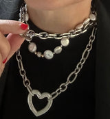 Ketting Rosa · zilver, foto 4