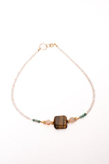 Ketting Gracia · smaragd
