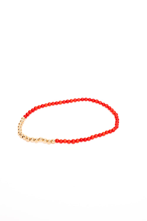 Armband Amare · koraal