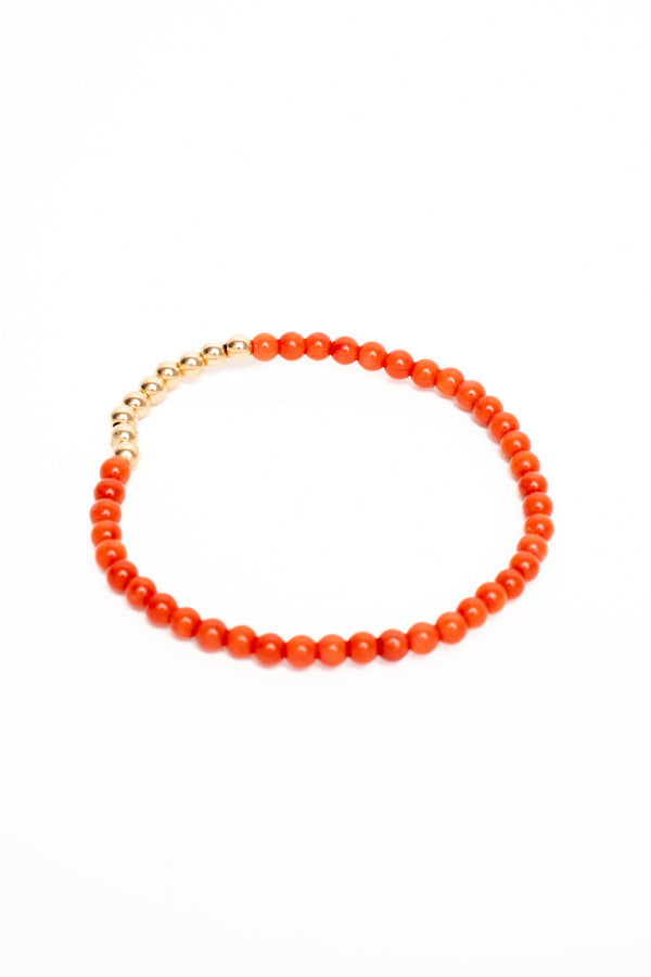 Armband Novem · koraal