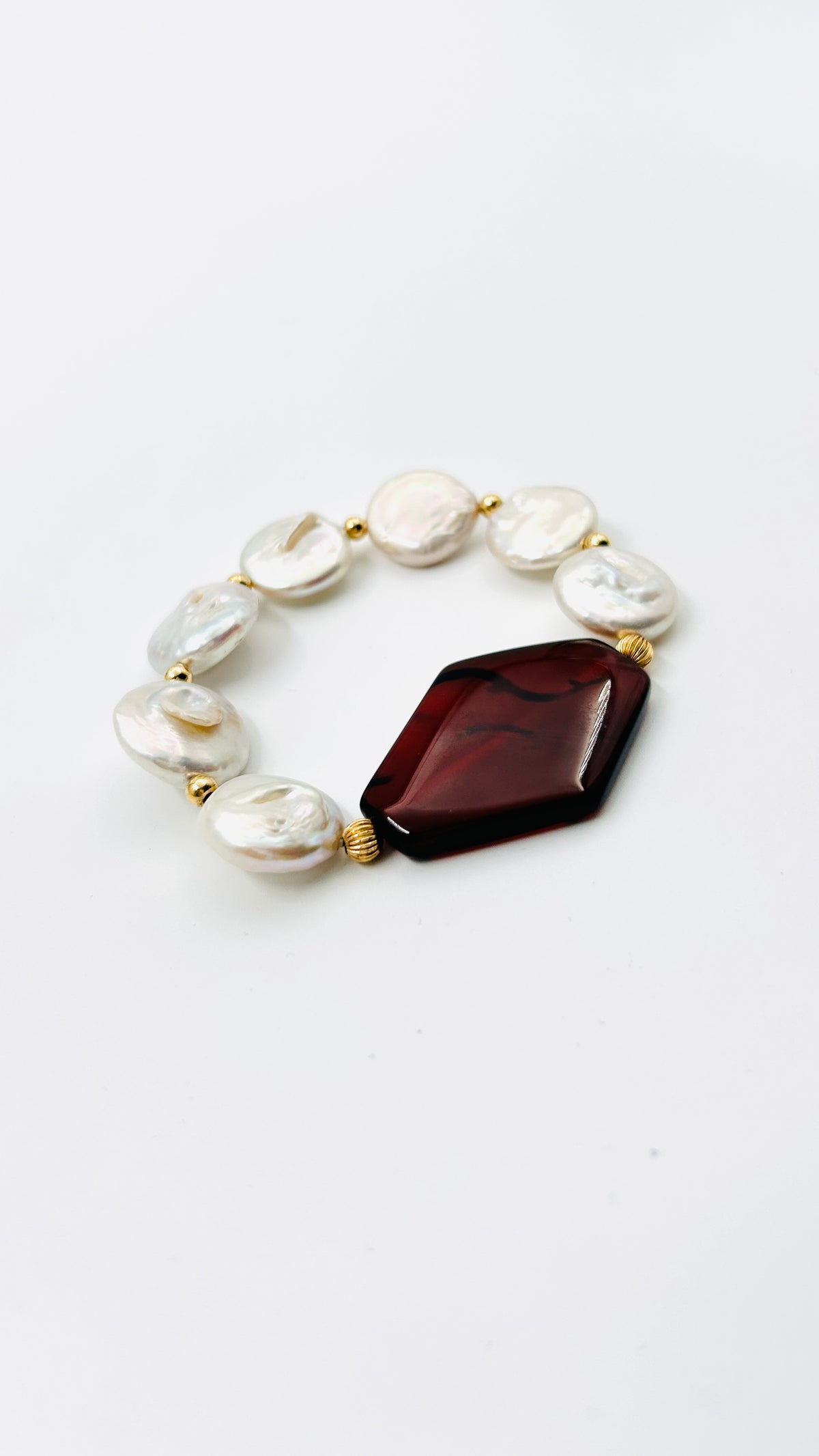 Armband Agaat · bruin, foto 2