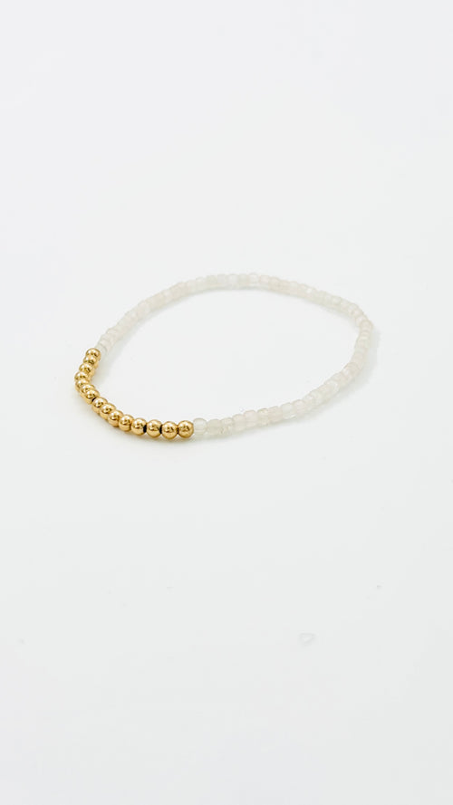 Armband Amare · rozenkwarts