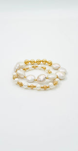 Armband Filia parel met Armband Baca