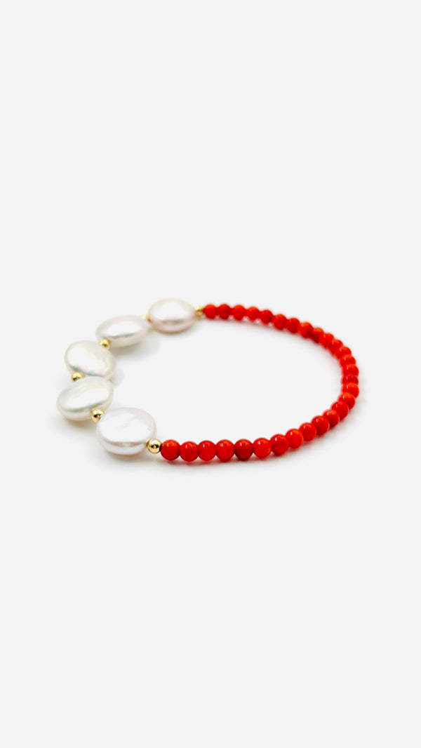 Armband Lux · koraal