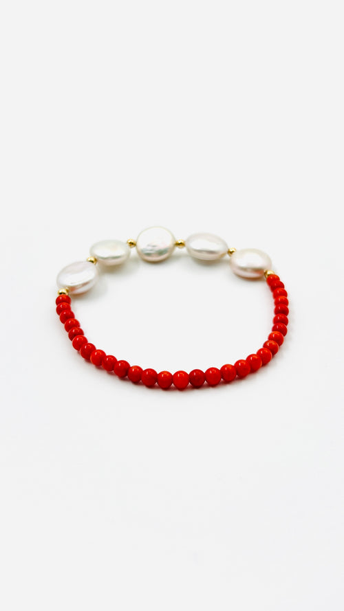 Armband Lux · koraal