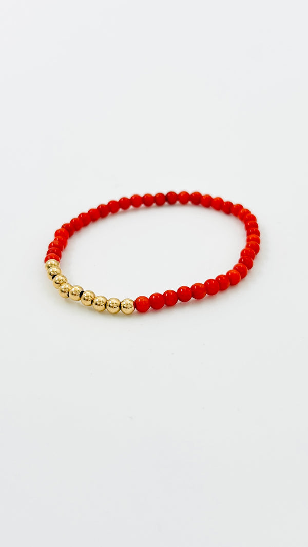 Armband Novem · koraal