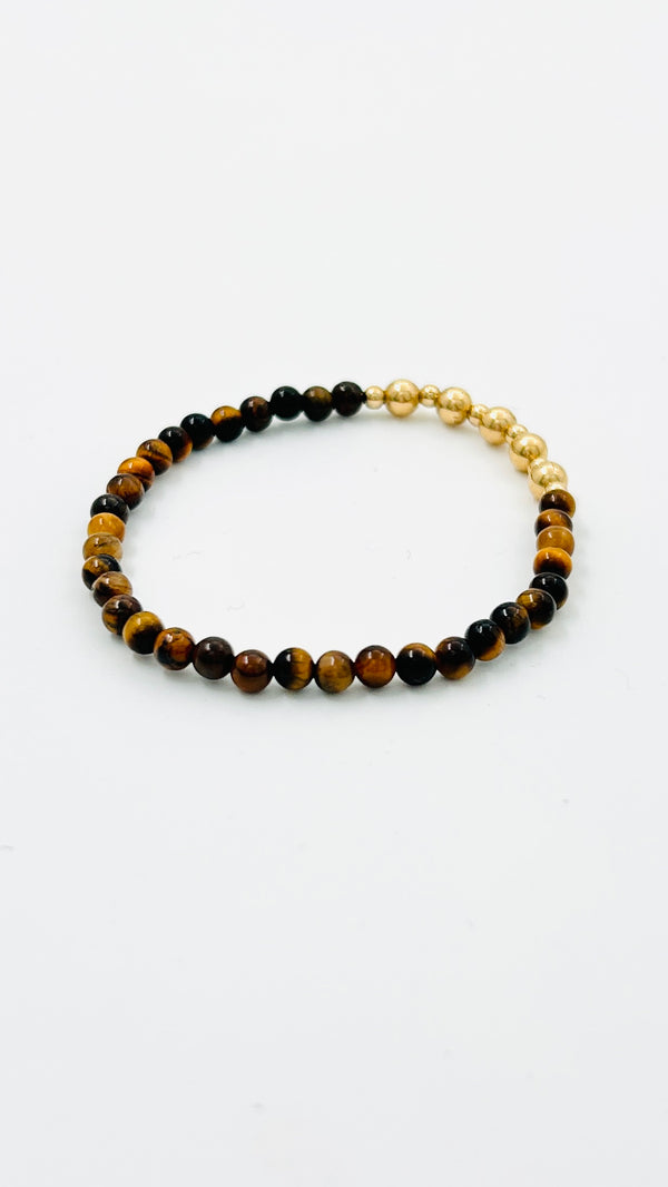 Armband Pax · tijgeroog