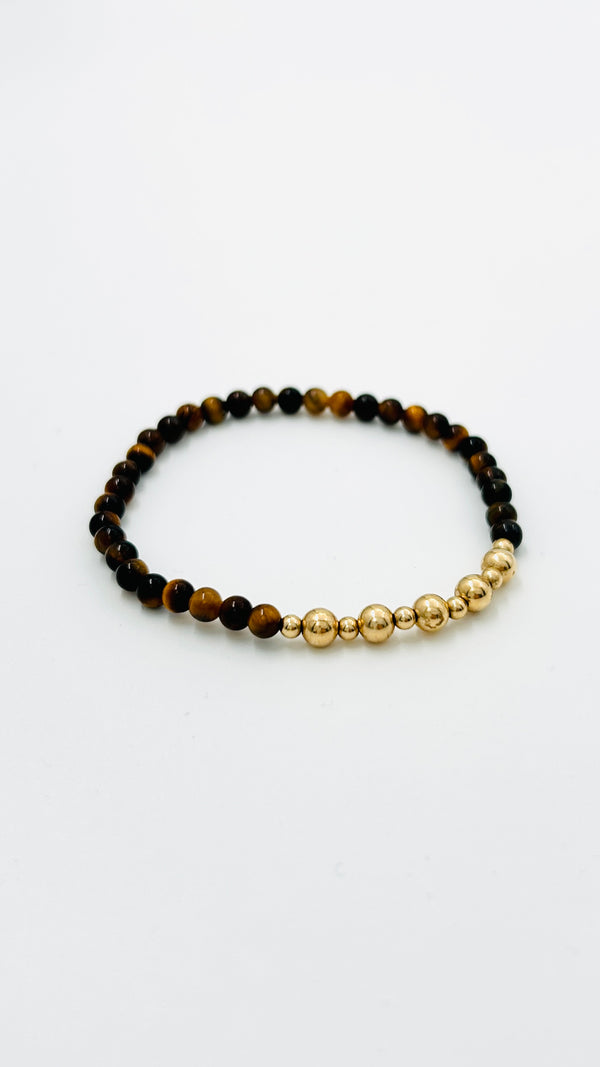Armband Pax · tijgeroog