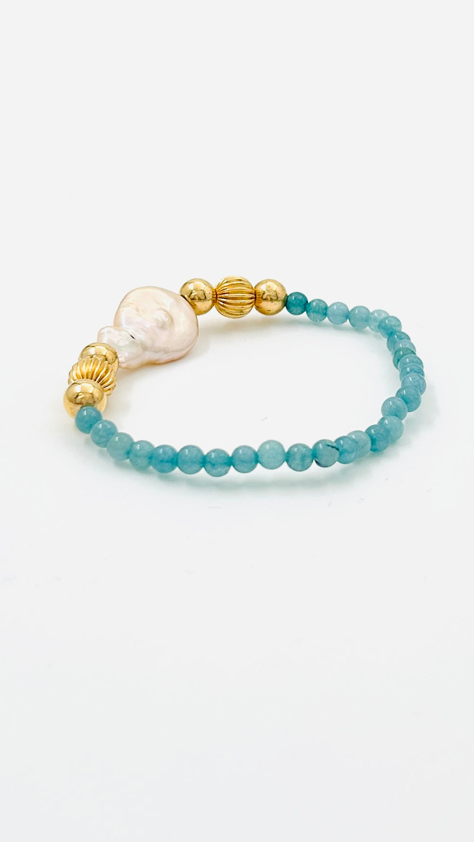 Armband Videre · aquamarijn, foto 2