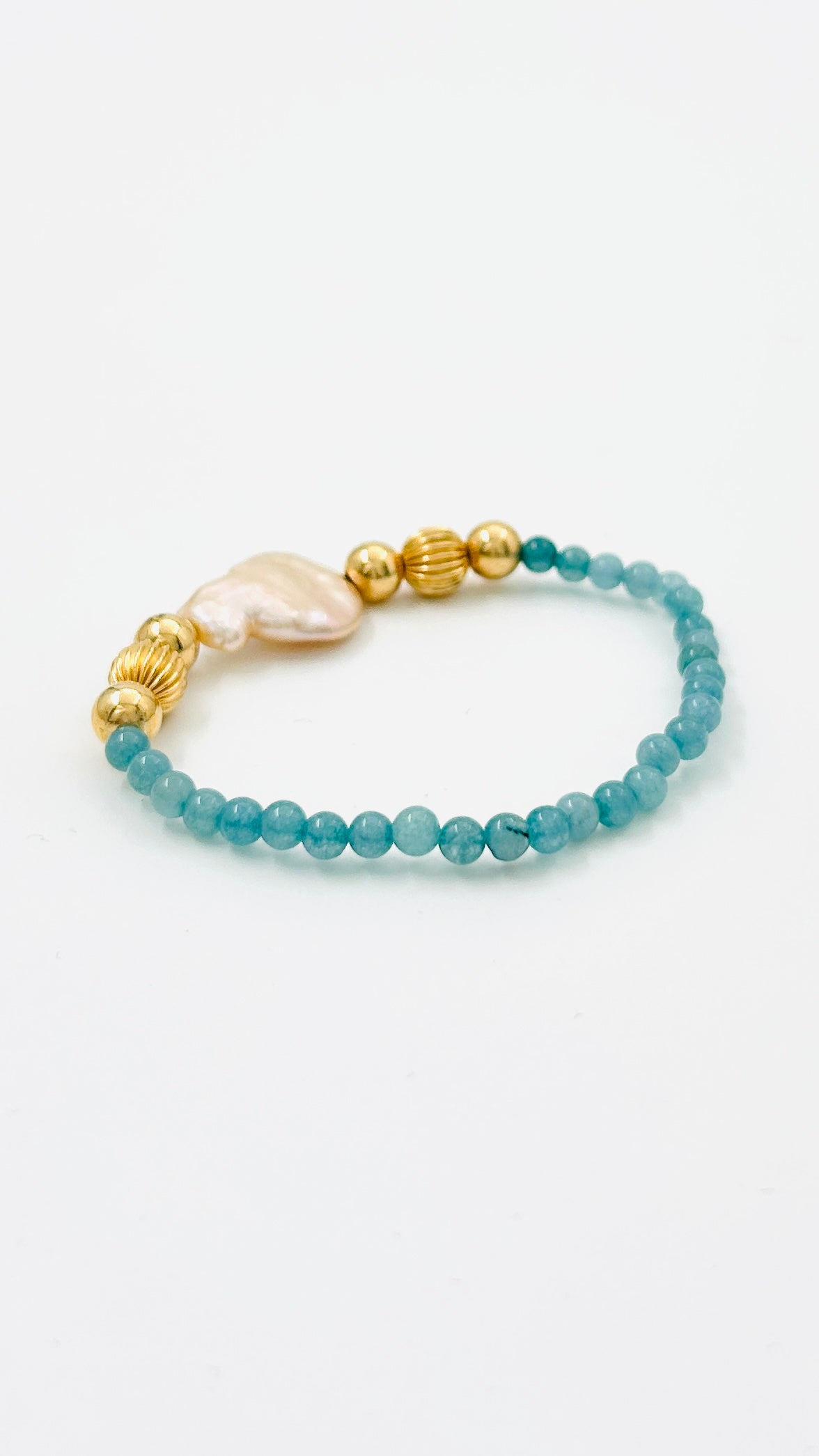 Armband Videre · aquamarijn, foto 3