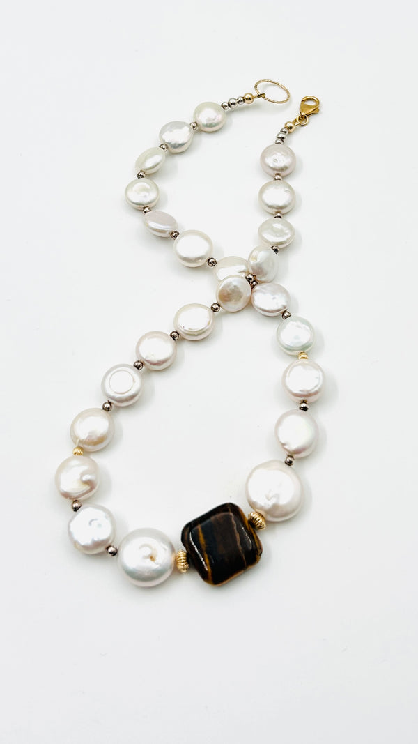 Ketting Gracia · parel