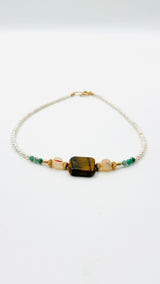 Ketting Gracia · smaragd, foto 2