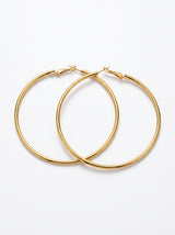 MParle Oorbellen Creoles goud