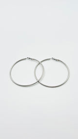 Oorbellen Creoles · zilver