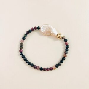 armband confido toermalijn - handgemaakt by MParle