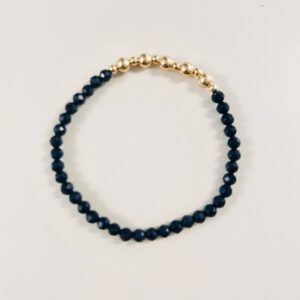 armband pax onyx - handgemaakt by MParle