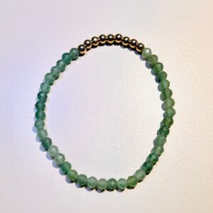 armband novem aventurijn - handgemaakt by MParle