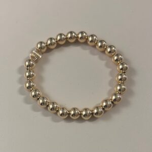 armband para mi goud - 8mm - handgemaakt by MParle