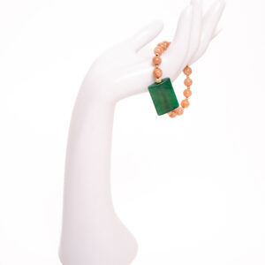 armband verde groen - handgemaakt by MParle