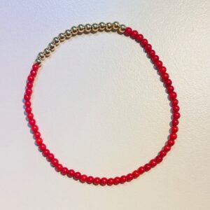 armband amare koraal - handgemaakt by MParle