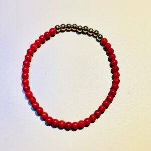 armband novem koraal - handgemaakt by MParle